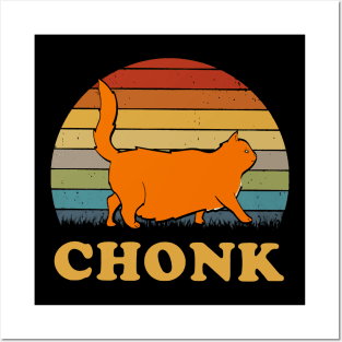 Chonk Cat Posters and Art